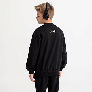 Костюм с бомбером MIZA, черный